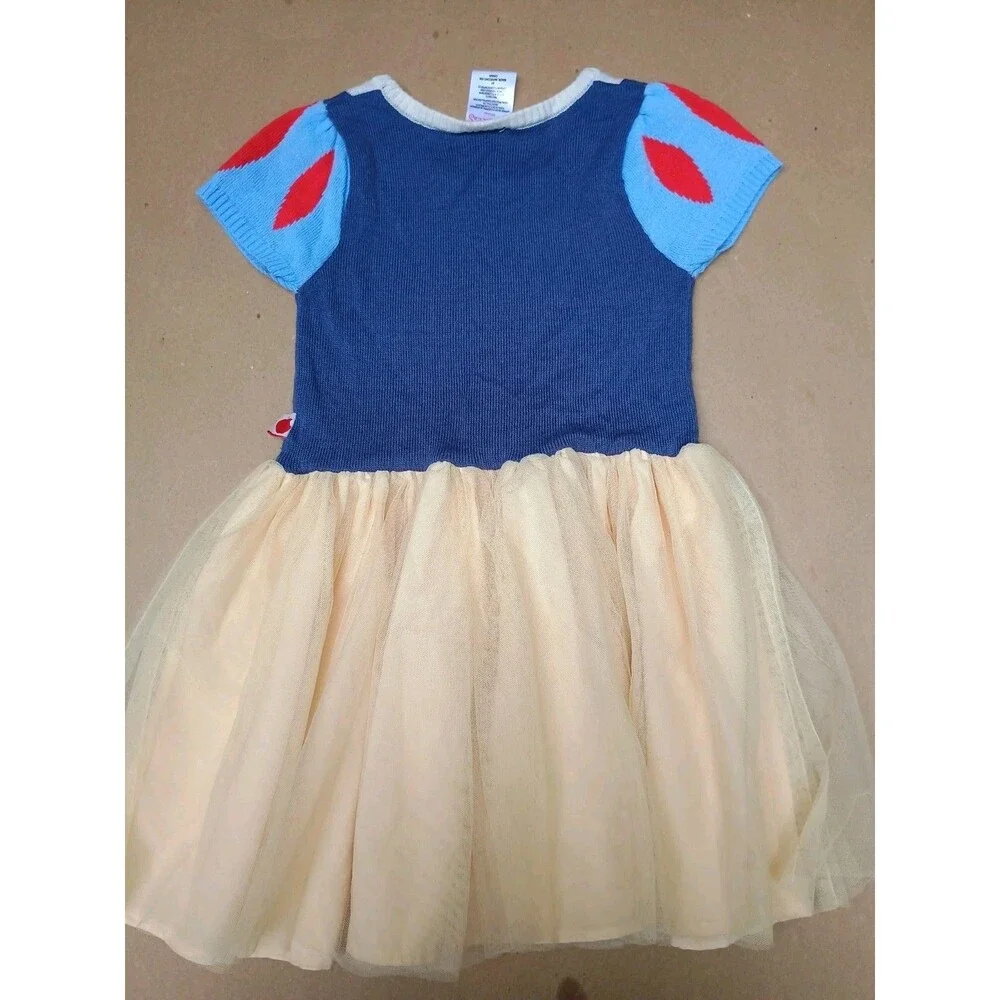 Disney Princess Toddler Girls Snow White Cosplay Dress 5T Halloween - Picture 2 of 3